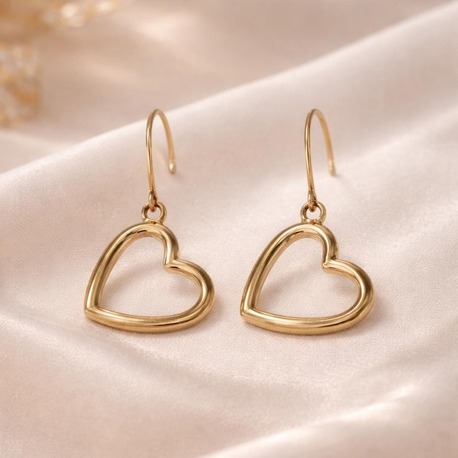 Luna Heart Earring