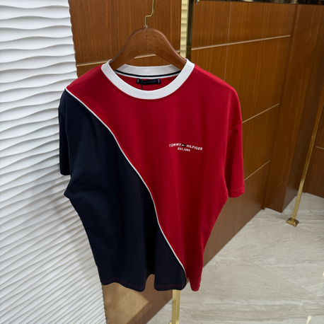 Tommy Parçalı İthal Tişört