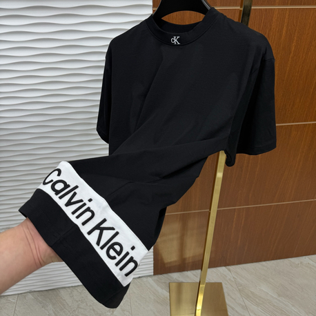 Calvin Klein Bel Baskılı Siyah İthal Tişört