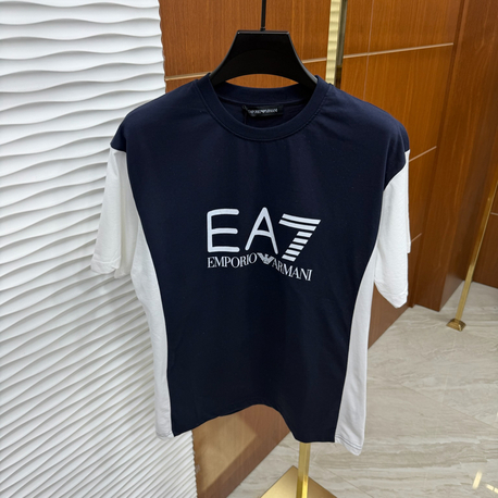 EA7 Eklemeli İthal Lacivert Tişört