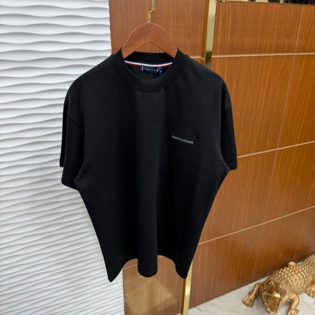 Tommy Küçük Baskı İthal Siyah Tişört