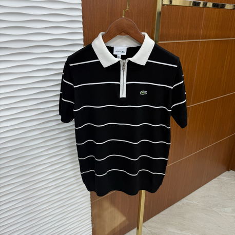 LCST Çizgili Siyah İthal Triko