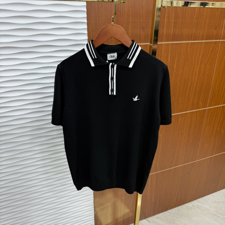 Beymen Club Yaka Çizgili Siyah İthal Triko