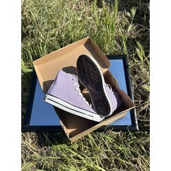 Lila Düz Converse