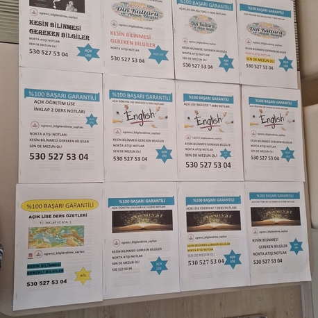 Açık Öğretim Lise 6 ders fiyatı