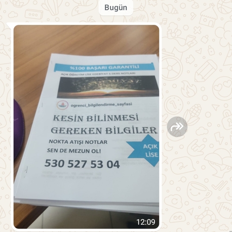 AÇIK ÖĞRETİM LİSE 15 DERS