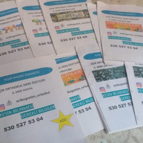 AÇIK ÖĞRETİM ORTAOKUL 7 DERS