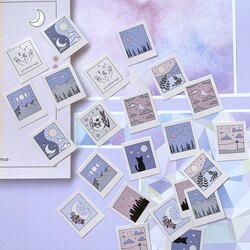 Ay ve Güneş Masalları Temalı Sticker Set