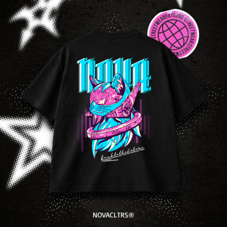 "THE FUTURE ITSELF" Oversize T-shirt