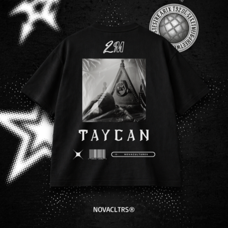 "TAYCAN" Albüm Temalı Oversize T-shirt