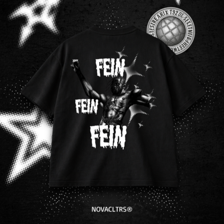 ''FEIN'' Travis Scott Tasarımlı Oversize T-shirt