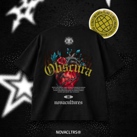 "OBSCURA" Oversize T-shirt