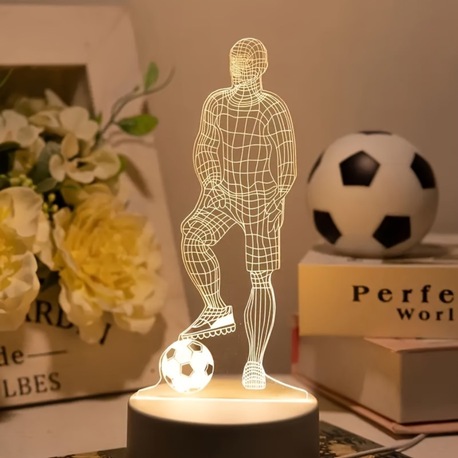 3D FUTBOLCU GECE LAMBASI