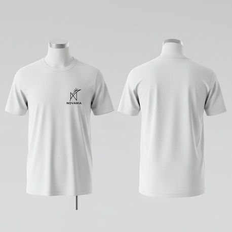 NOVARİA T-shirt %100 Pamuk (Relaxed kalıp)