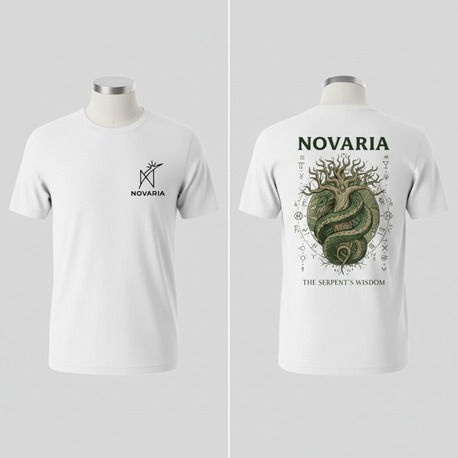 NOVARİA T-shirt %100 pamuk (Relaxed Kalıp)