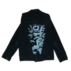 "The back of an eye" Custom Jean Jacket
