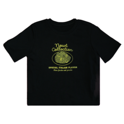 "RUN FASTA EAT PASTA" T-SHİRT CROP