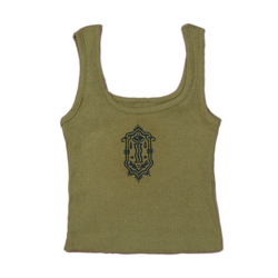  ETHNIC EYES DESIGN CROP TOP