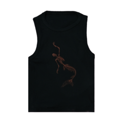 MERMAID SKELETON TANK TOP