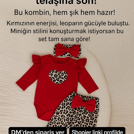 Noxon Baby - Wild Heart 3’lü Stil Seti