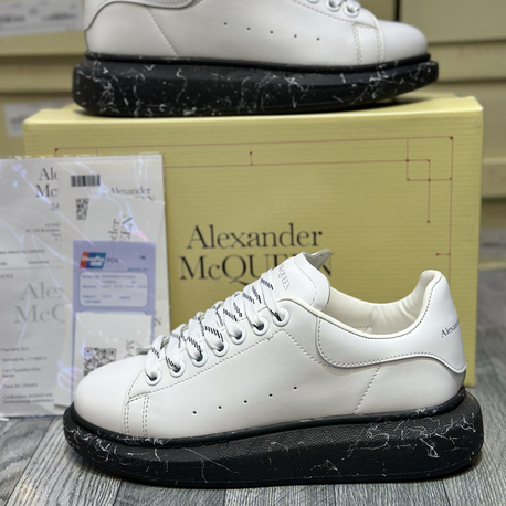 ALEXANDER McQUEEN BEYAZ SİYAH BULUTLU