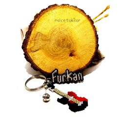 gitarlı anahtarlık