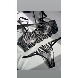 Zebra desen bra set