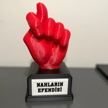 “Nahların Efendisi” Masa Dekoru – 3D Baskı Özel Tasarım