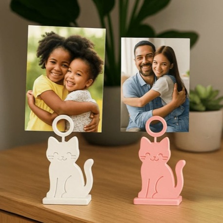 Sevimli kedi Fotoğraf Standı – 3’lü Set