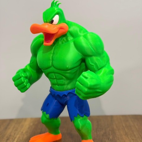 Daffy Duck Hulk 25 cm Figür