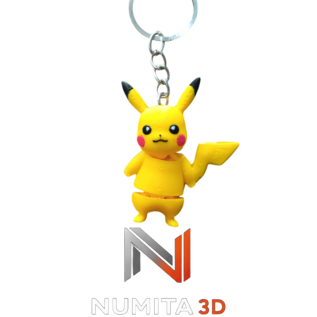 Pikachu (Eklemli) Anahtarlık