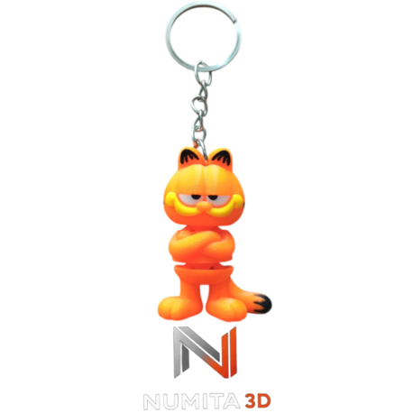 Garfield (Eklemli) Anahtarlık