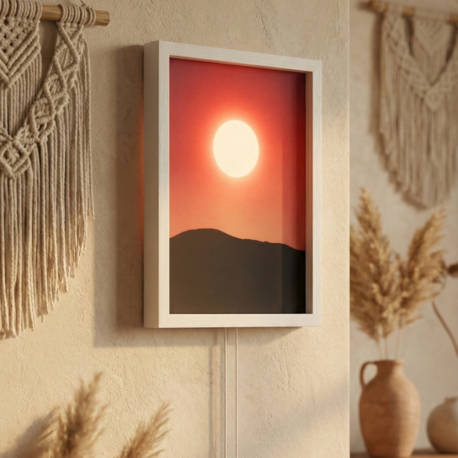 Solstice Frame: İnteraktif Duvar Dekoru