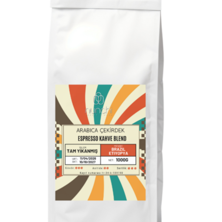 ESPRESSO KAHVE BLEND –ARABICA ÇEKİRDEK 1000 GR