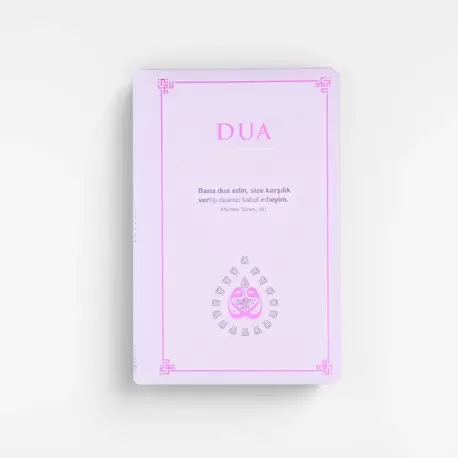 Dua (Evrâd-ı Şerîfe) Orta Boy Arapça+Türkçe - Lila