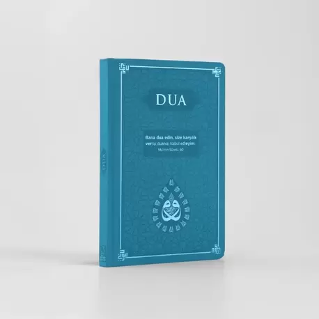 DUA (Evrâd-ı Şerîfe) Büyük Boy Arapça+Türkçe - TERMO KAPAK - TURKUAZ