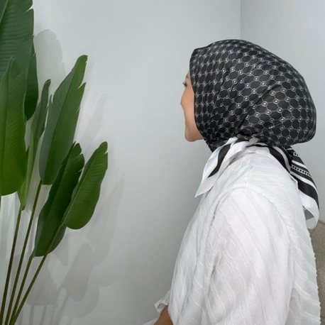 Vakko desen twill eşarp 