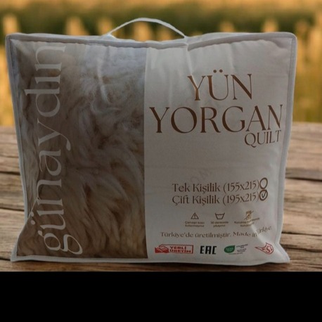 Yün yorgan tek kişilik 
