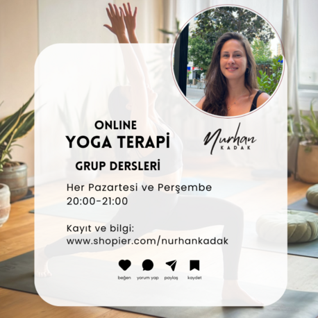 Tek Ders | YOGA TERAPİ GRUP DERSLERİ