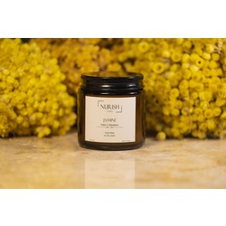 Amber Kavanoz Aromaterapik Soya Mumu 100 ml