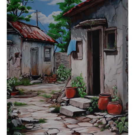 Zamanın İzleri Akrilik Tablosu