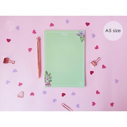 FLOWERS NOTEPAD