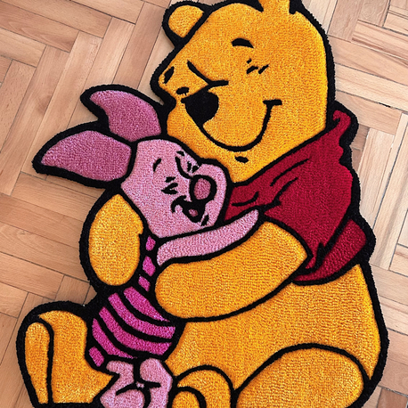 Winnie & Piglet Hug Rug