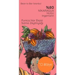 %80 Nikaragua / Nugu Kakao - Punica Nar Ekşisi + Sızma Zeytinyağ-