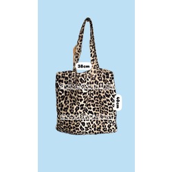 Leopar Tote Çanta “Ｏ̈ｚｅｌ ｆｉｙａｔ”