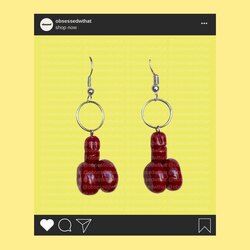 RED PENIS EARRINGSᴺᴱᵂ
