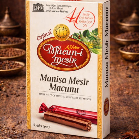 Ocakbey Manisa Mesir Macunu 5'li Çubuk 100Gr (Orijinal)