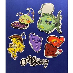 6’lı sticker paketi (büyük boy)