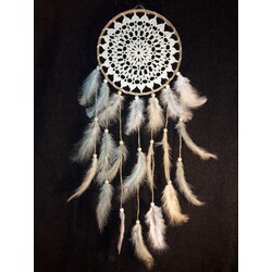 white dream catcher 
