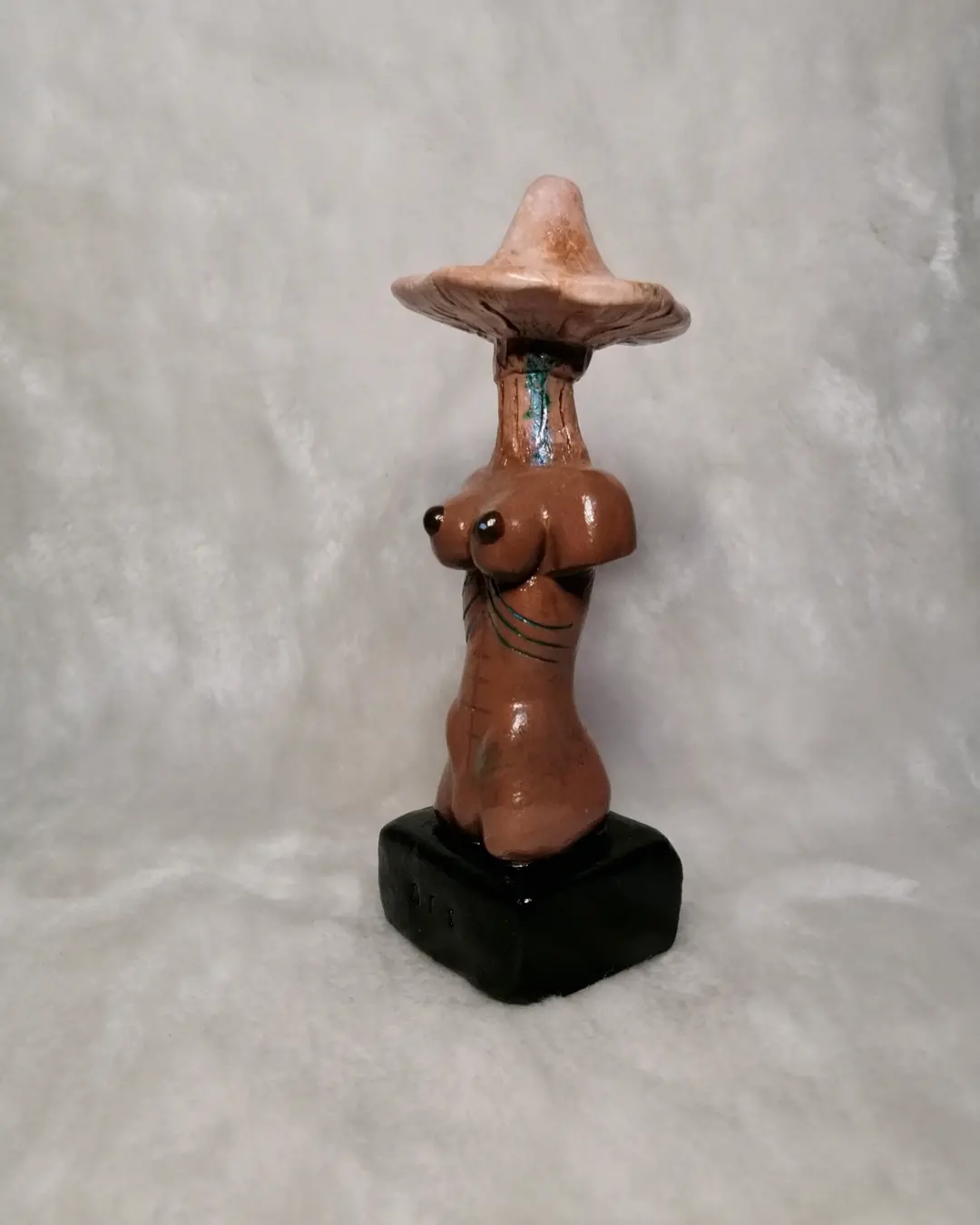 lady mushroom bust